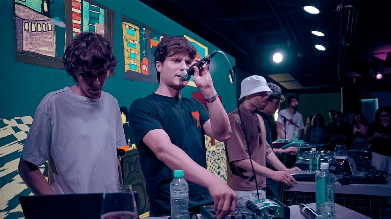 Teo Lucadamo en el Cupra City Garage de Madrid