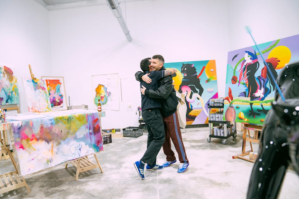 Sabek y Piro inauguran estudio