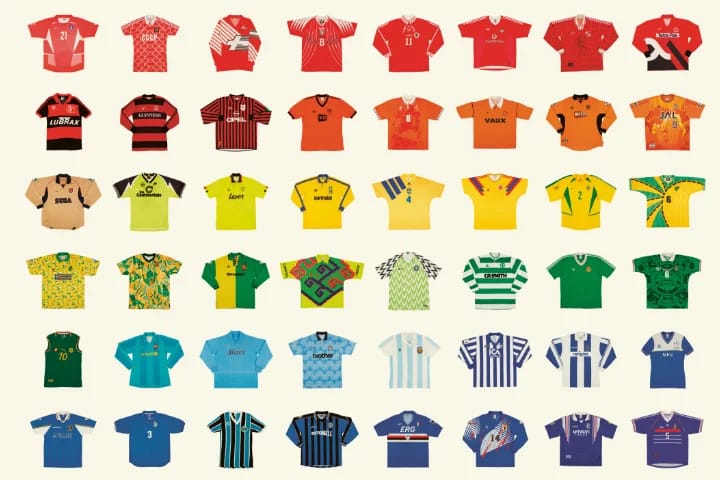 Camisetas de fútbol
