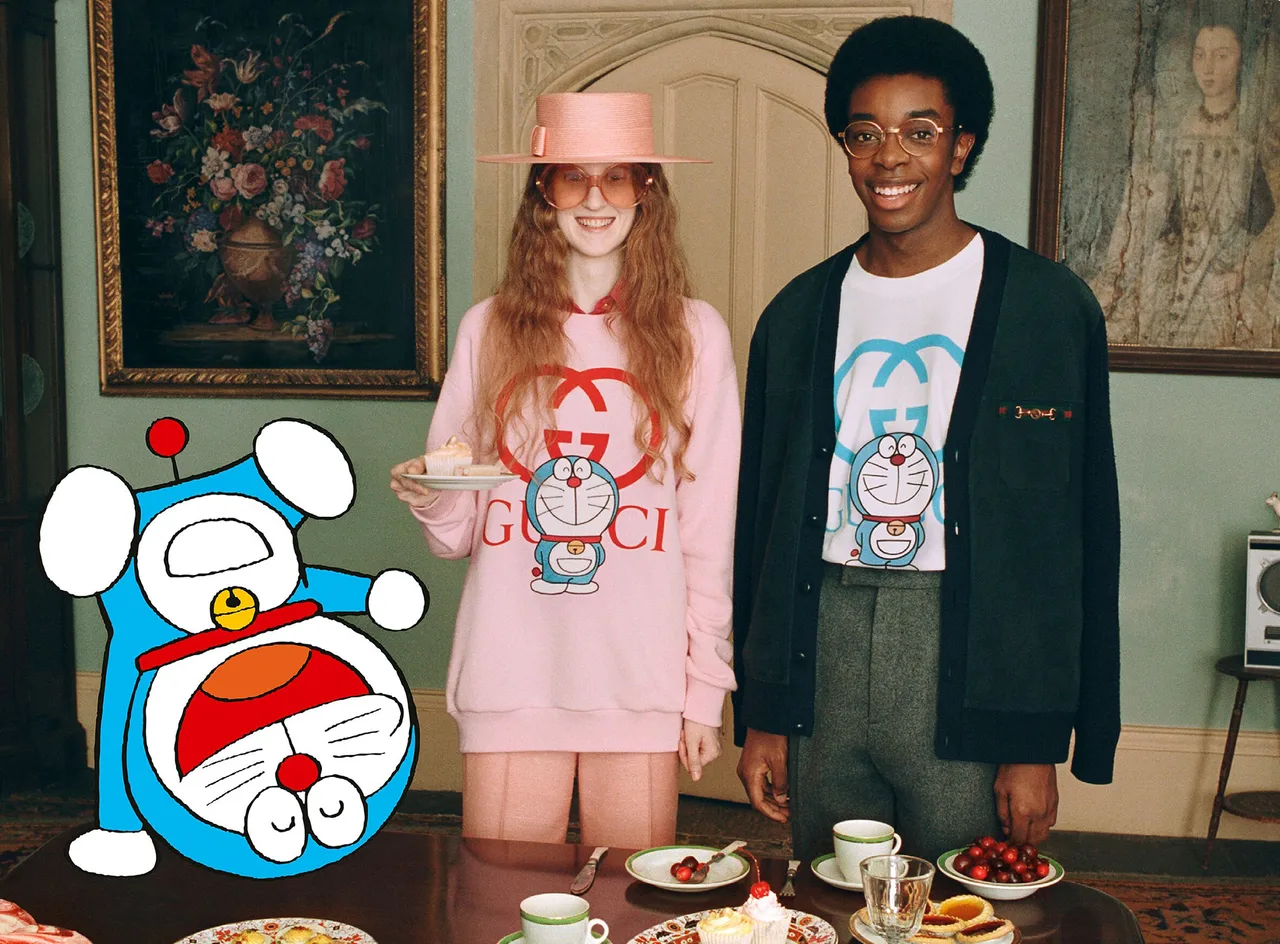 Gucci X Doraemon