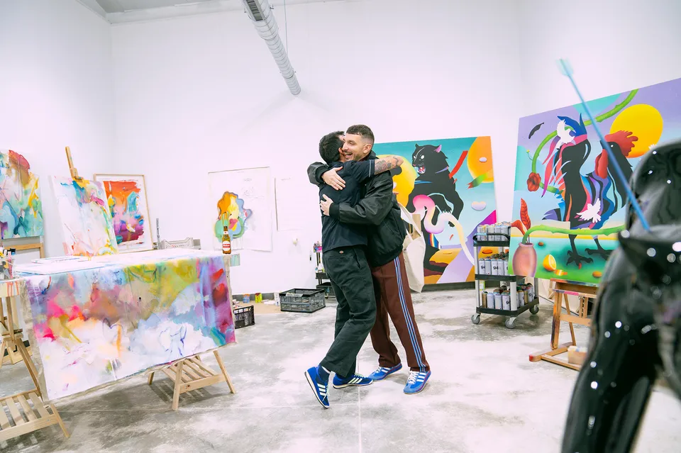 Sabek y Piro inauguran estudio