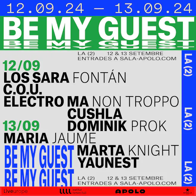 Be my guest